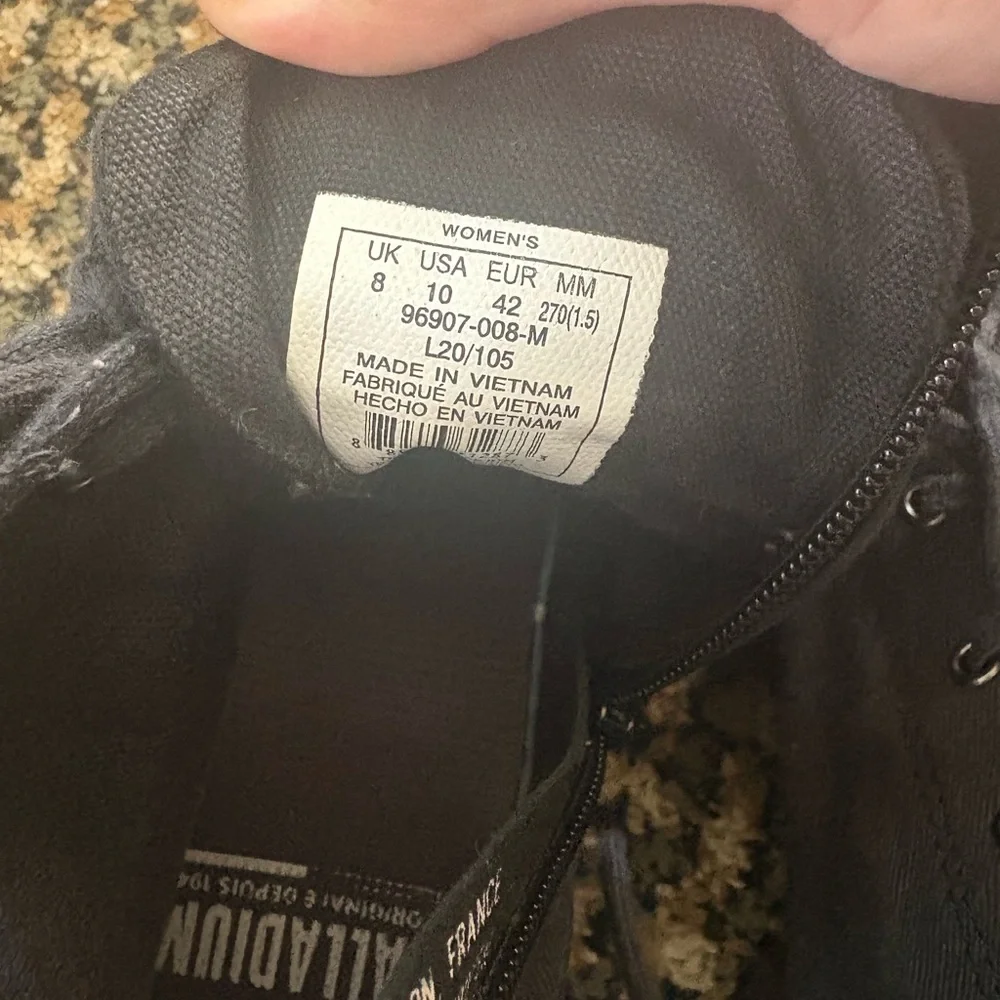 Black Palladium Boots - Picture 4 of 4